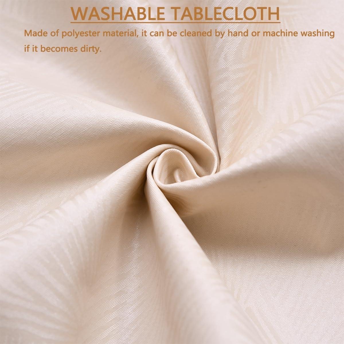 Nappe Ronde Ajustée Avec Bords élastiques - Résistante à L