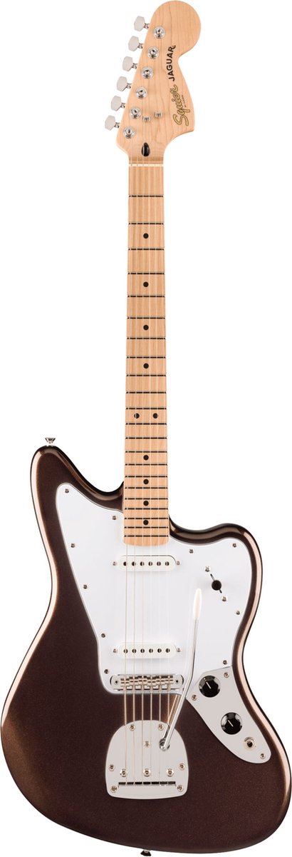 Squier Affinity Series Jaguar MN Mystic Metallic Brown elektrische gitaar