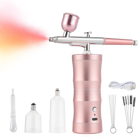 Mini compresseur d'air pistolet aérographe 0.3mm 7CC capacité Mini kit aérographe pistolet à