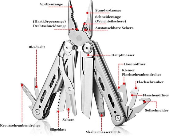 True Titanium Locking Multitool Clam online kopen