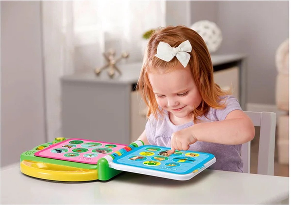 VTech Baby Mijn Eerste 100 Woordjes Boek Dieren - Educatief Babyspeelgoed - Woordjes Leren - Lezen en Geluiden - Cadeau - Baby Speelgoed 1.5 tot 4 Jaar — afbeelding 8