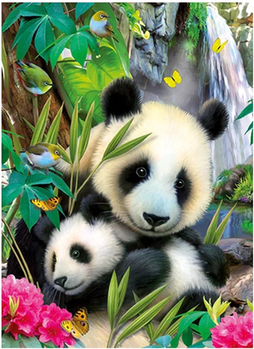 Ravensburger puzzel Lieve panda - Legpuzzel - 300 stukjes — afbeelding 5