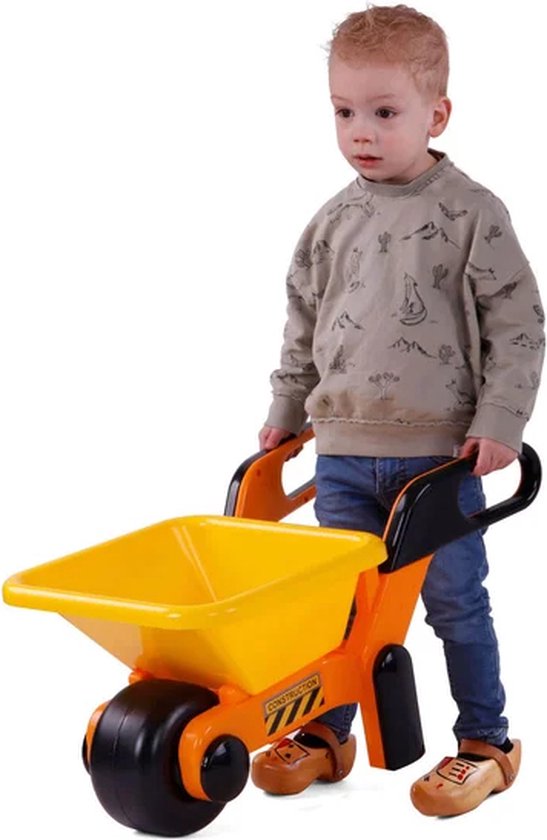 Cavallino Toys Cavallino Kruiwagen Geel, 64cm van Cavallino Toys — afbeelding 5