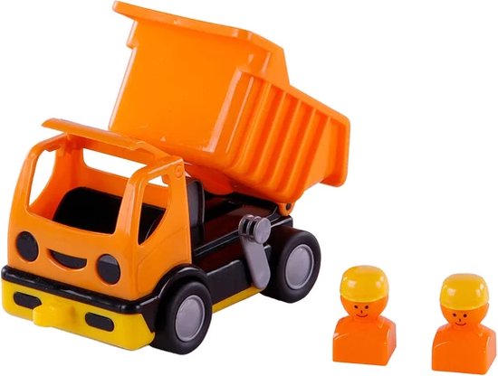 Cavallino Toys Cavallino Mijn Eerste Kiepvrachtwagen Oranje, 19cm van Cavallino Toys — afbeelding 2
