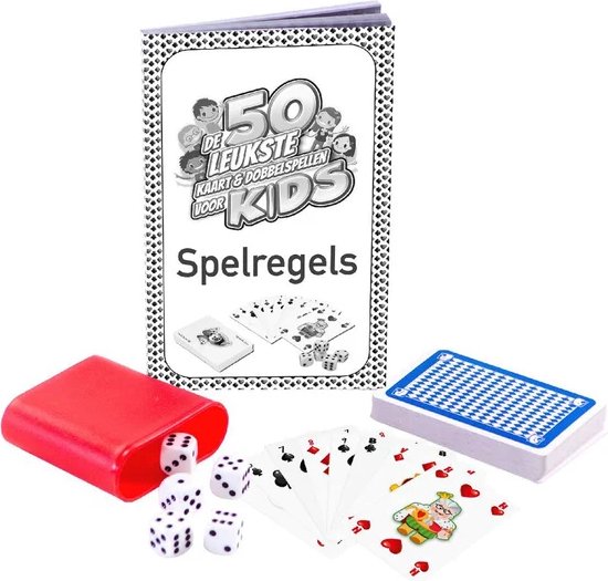 Clown Games Kids 50 Kaart&Dobbel Spellen