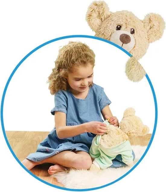 Knuffel Pluche Teddy Hope, 32cm van Fresh Elements — afbeelding 4