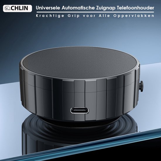 Foto: Cl chlin magic vacuum magnetische telefoonhouder geschikt voor auto keuken en kantoor automatisch vacuum telefoonhouder auto