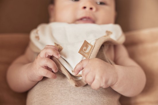 Jollein Slab Bandana Teddy Bear - 2 Pièces - GOTS