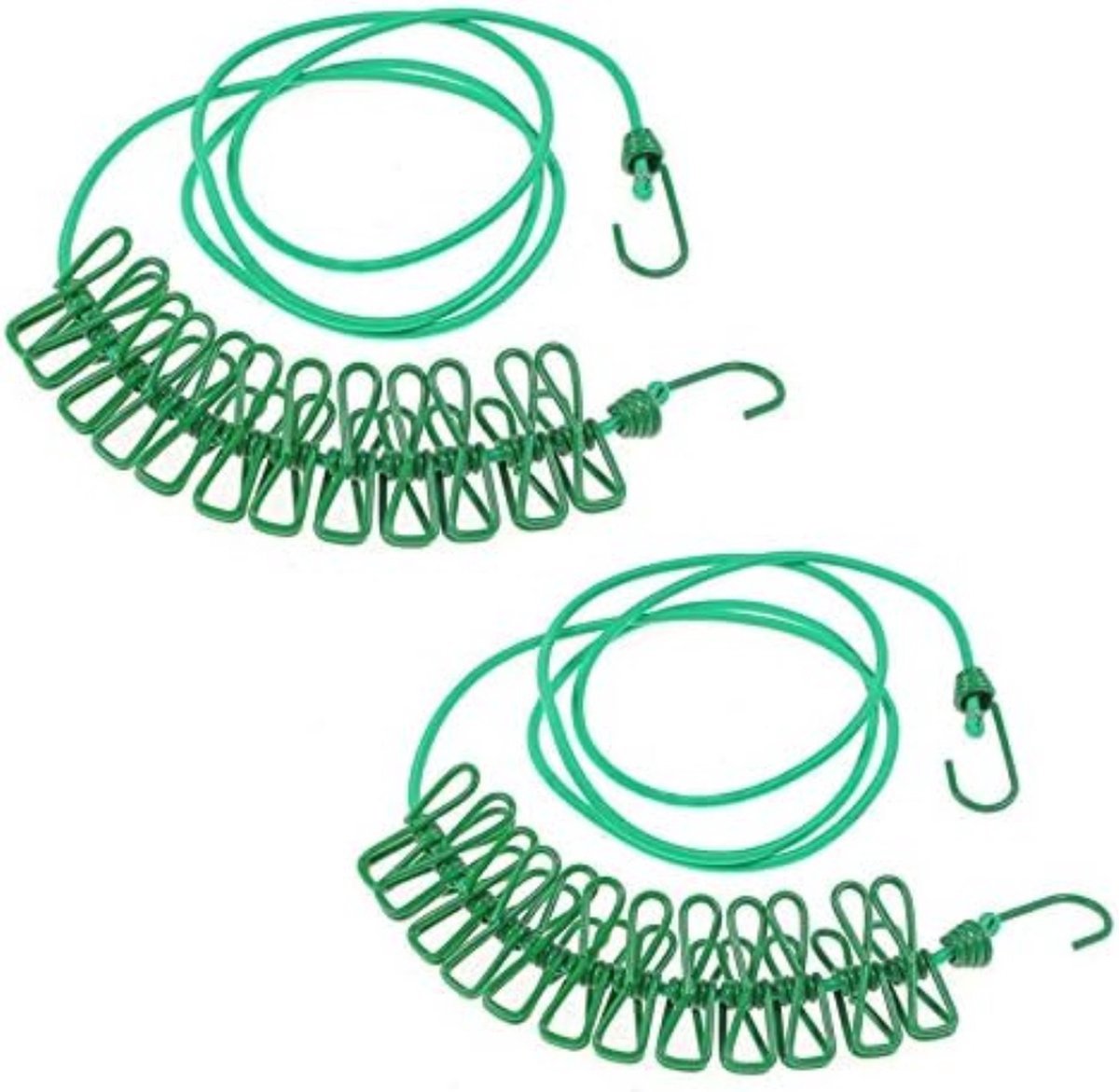 Goedkoopste Uitbreidbaar en Verstelbaar Wasrek met Intrekbare Waslijnen - Efficiënt Wasdroogrek voor Binnen en Buiten Gebruik