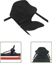 Siège SUP The Living Store - Polyester et néoprène - Pliable - Avec Anneaux en forme de D - Zwart