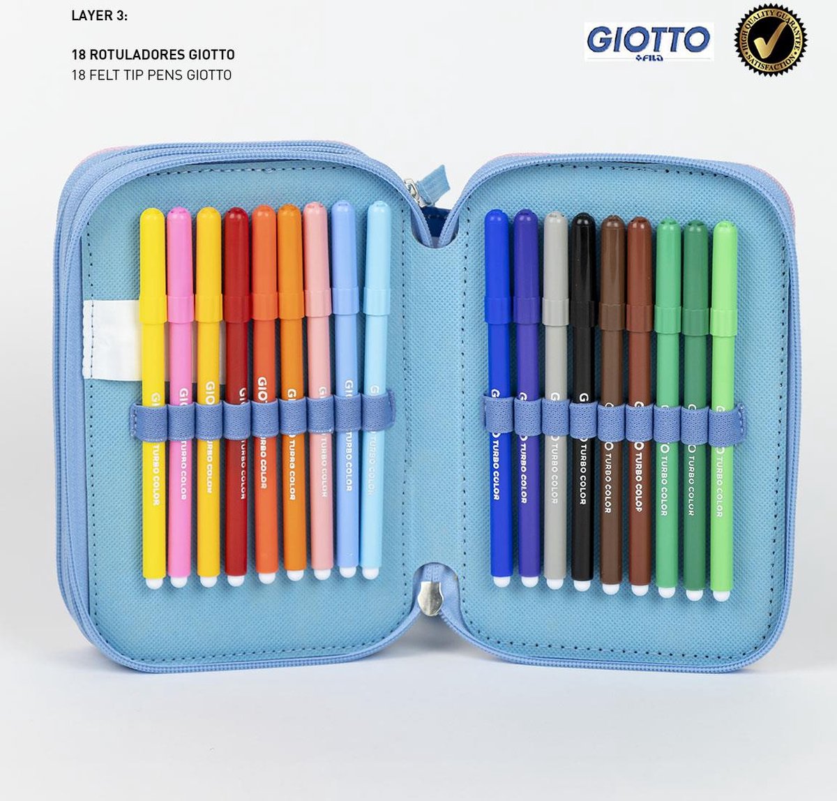 Disney Stitch Etui Tekenen Knutselen Tekenset Meisjes - 44 Pieces — afbeelding 6