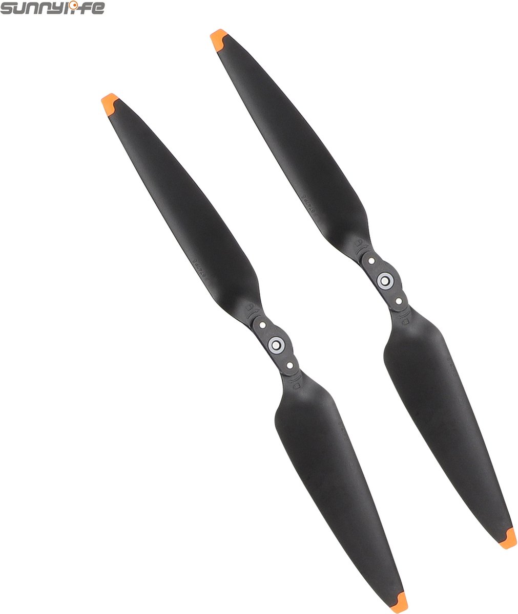 50CAL Low-Noise Drone Propellers Zilver Tip voor DJI Air 3 (1 paar / 2 propellers) thumbnail 2
