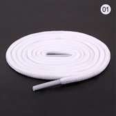 4 Paar Witte Ronde Schoenveters 90 cm – Voordeelpak Stevige Duurzame Veter