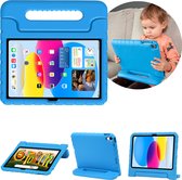 iMoshion Kidsproof Back cover with handle iPad 10.9 (2022) tablet cover - Blauw