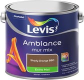 Peinture pour les murs Levis Ambiance - Extra Mat - Orange Ombré B80 - 2,5 L