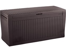 231317 Comfy Box bruin - extra groot formaat - opbergbox voor buiten Opbergbox Tuinkussenbox