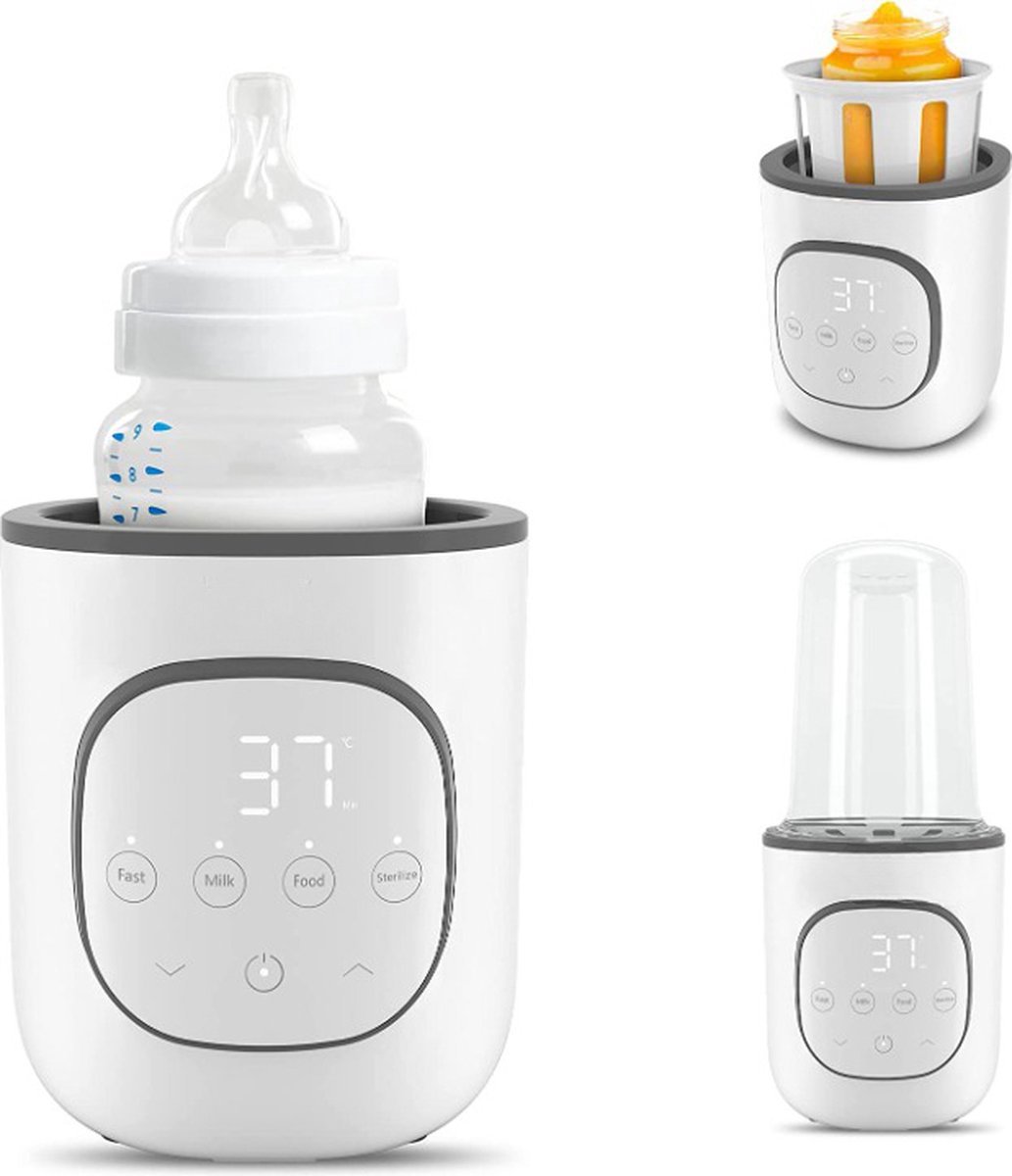 Goedkoopste Aurae S8607 Baby Flessenwarmer - Snelle Opwarming - Warmhoudfunctie - Babyvoeding Verwarmen - Steriliseren - Multifunctioneel