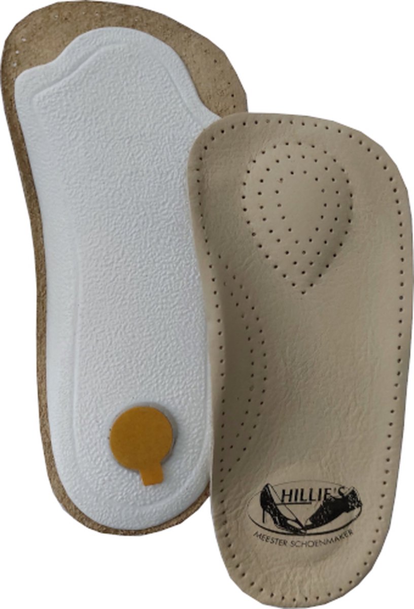 Coimbra Vital Steunzool - 3/4 Inlegzool met Voetbed - Ondersteunt en ontlast de voet - Voorkomt vermoeide voeten - Maat 43