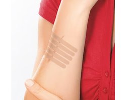 24 stuks Huidhechtstrips 6 x 75 mm _ 8 velletjes met 3 strips per velletje _ Sluiten van kleine snijwonden en scheuren _ alternatief voor hechtingen_ Postoperatieve wondzorg_ Sluiten van wonden_ Versterken van kwetsbare huidgebieden