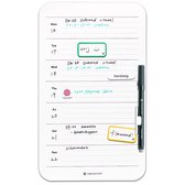 Greenstory - tableau blanc collant - Calendrier hebdomadaire