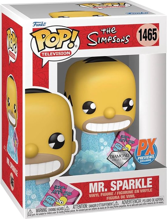 Figurine Pop Mr. Sparkle diamond (The Simpsons) #1465 pas cher | Figurine Pop Figurine Pop Mr. Sparkle diamond (The Simpsons) #1465 pas cher | Figurine Pop
