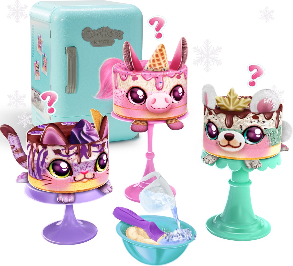 Cookeez Makery Freezy Cakez Koelkast – Maak Een Interactief Pluchen Dier