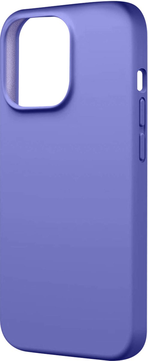 Avizar Hoes Geschikt voor Apple iPhone 15 Pro Max Design Mat Zacht, Lichtpaars