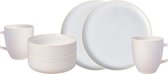 Bol.com Villeroy & Boch Crafted Cotton Ontbijtset 6 delig 2 pers aanbieding
