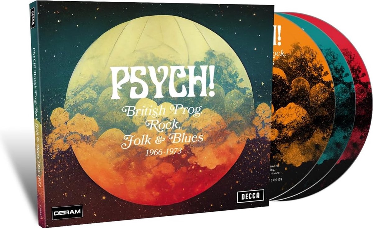 Various Artists - Psych! British Prog, Rock, Folk & Blues 1966-1973 (3 CD) (Limited Edition)