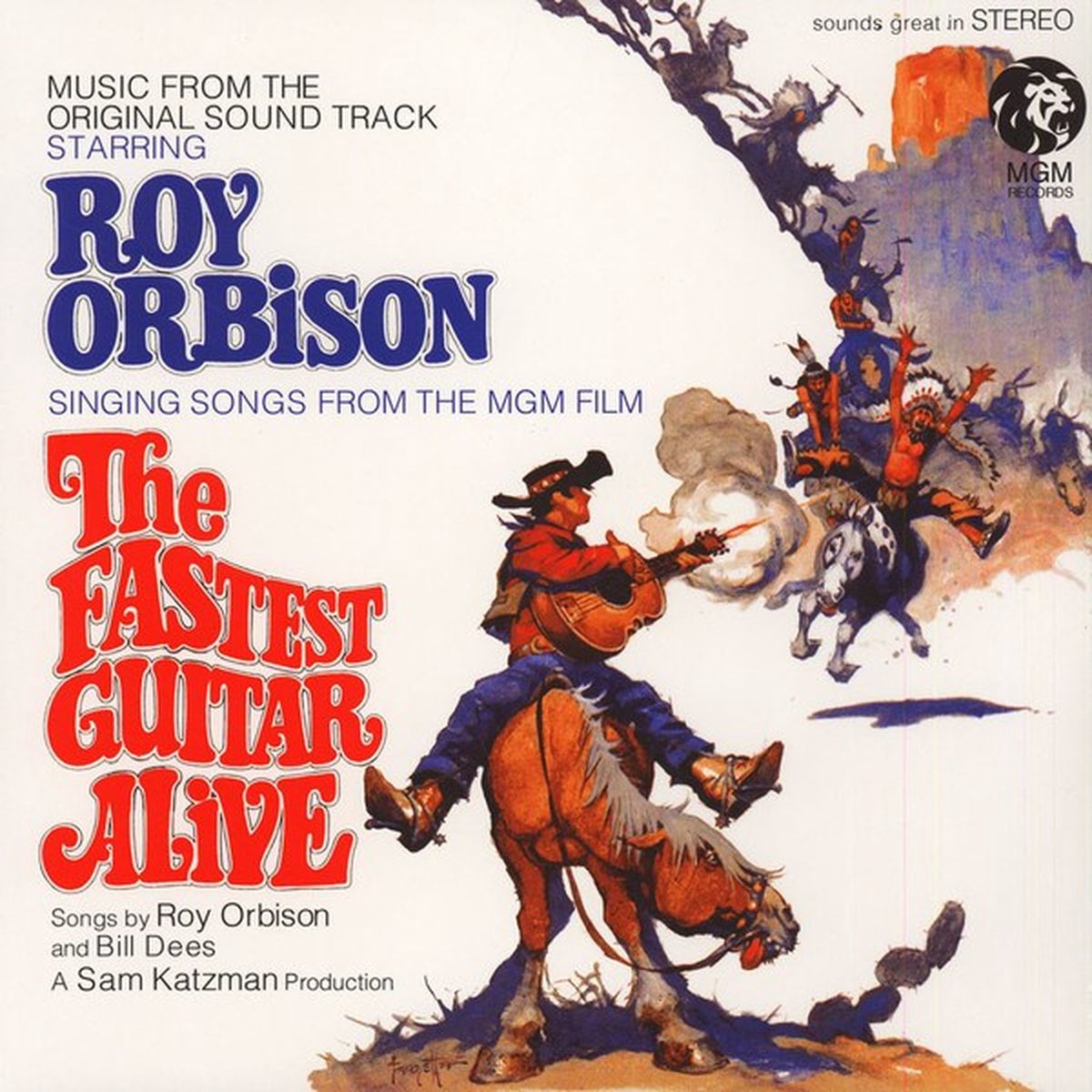 Roy Orbison - Singing Songs From The M.G.M Film "The Fastest Man Alive" (LP) (Reissue)
