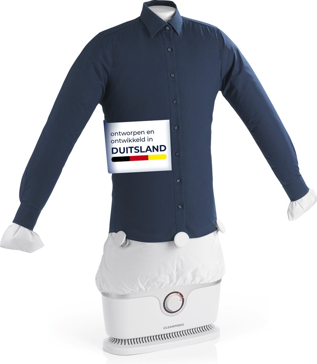 Bol.com CLEANmaxx - Strijkdroger - Grijs/Wit aanbieding