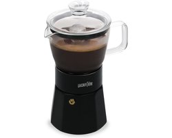 Espresso Maker, 6 Cups, 0.29 L, RVS, Glas, Zwart - La Cafetière | Verona
