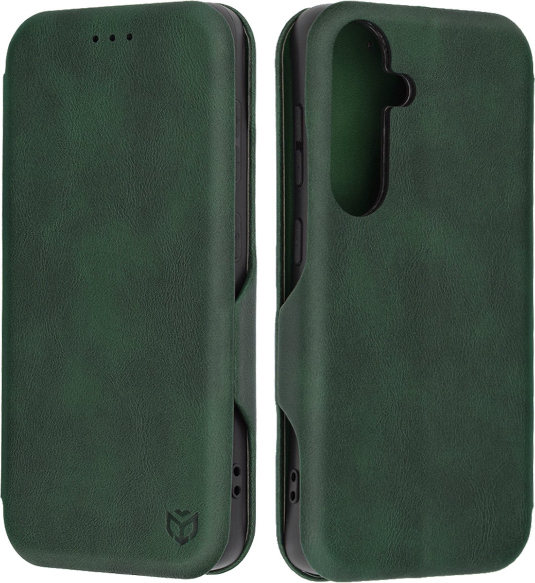 Techsuit Safe+ Book Wallet Case hoesje voor Samsung Galaxy S24 - Donkergroen