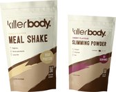 Killerbody Afval Starterspakket - Maaltijdshake & Fatburner - Vanilla & Cherry - 1200 gr