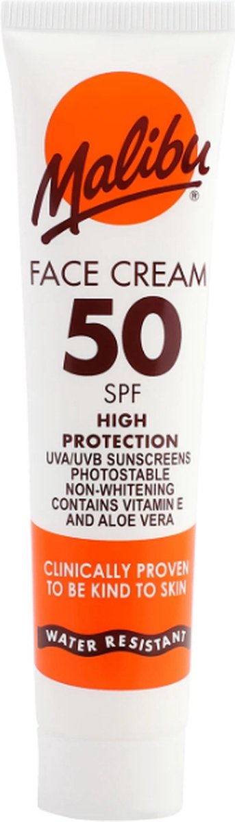 Goedkoopste Malibu Face Cream SPF 50 - 40 ml