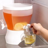 Juice dispenser - Drank dispenser - Sap dispenser - 3 in 1 - 3 aparte dispensers - 3.75 Liter