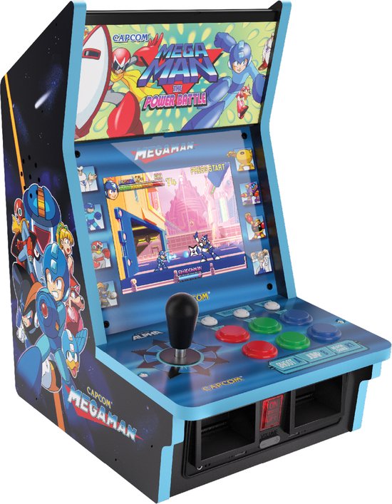 Foto: Evercade alpha bartop arcade mega man 6 games 