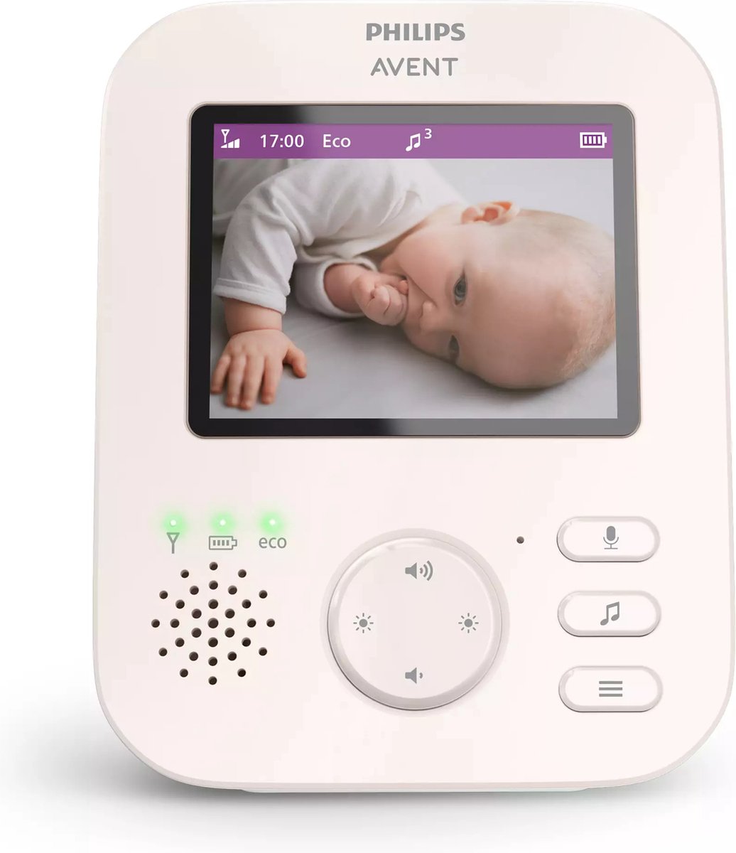 Philips Avent SCD881/26 Beeldbabyfoon met Camera - Wit - afbeelding 2