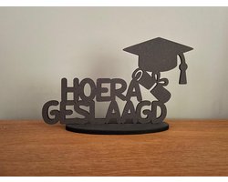 Geslaagd - Geslaagd versiering - Geslaagd cadeaus - Afstudeerhoed - Graduation - Geslaagd cadeau diploma - Geslaagd cadeau eindexamen - Geslaagd versiering diploma - Geslaagd kadootje