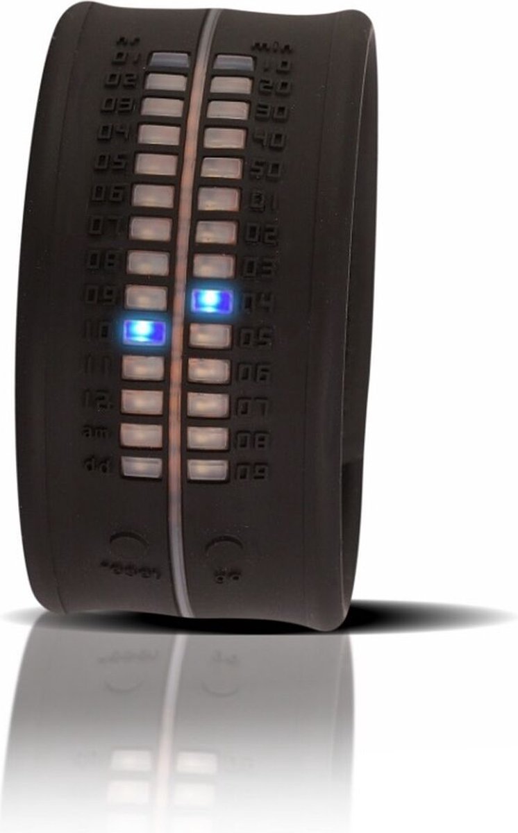 TIME-IT ZERO_A3 - Unisex Digitale Horloge - 33MM - Siliconen Band - Quartz Mechanisme