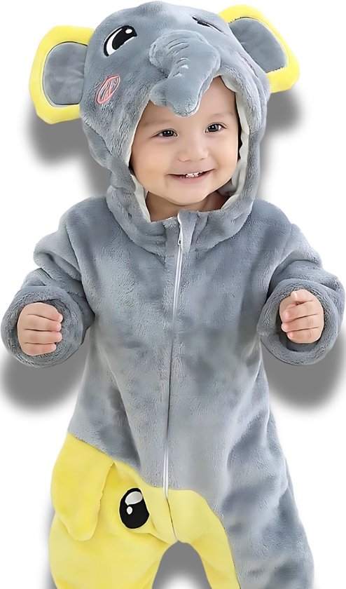 BoefieBoef Dieren Onesie & Pyjama - Kinder Verkleedkleding - Dieren