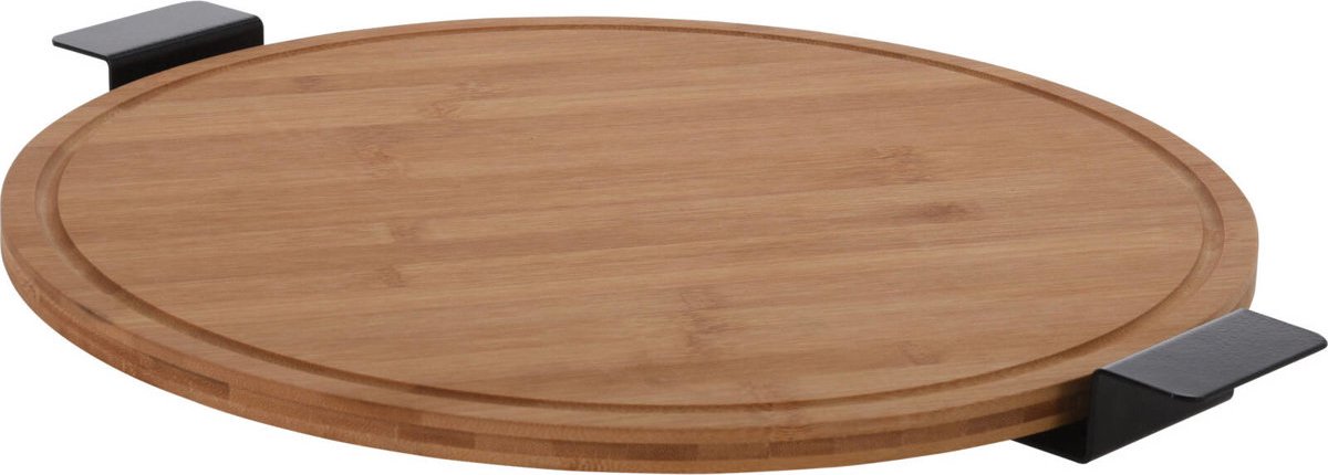 Serveerplank voor kaas en snacks, bamboe, draaiplateau, Ø 40 cm