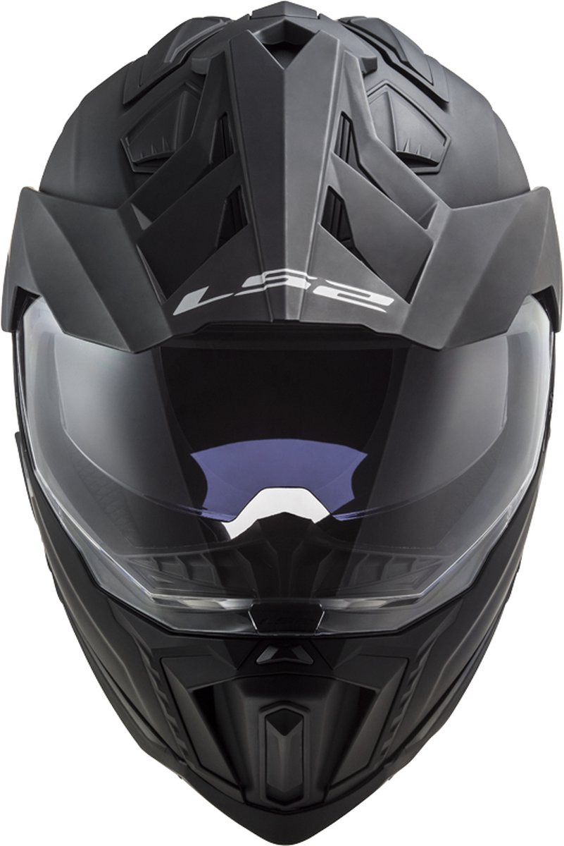 LS2 Helm Explorer Solid MX701 mat zwart maat XXL