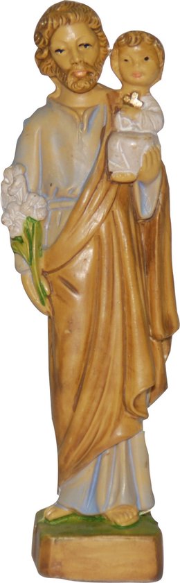 Jozef Beeldje met Jezus op Arm