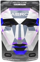 Aero™ Mondtape (Midnight Black) - 30 Stuks - Hypoallergeen - Apex®