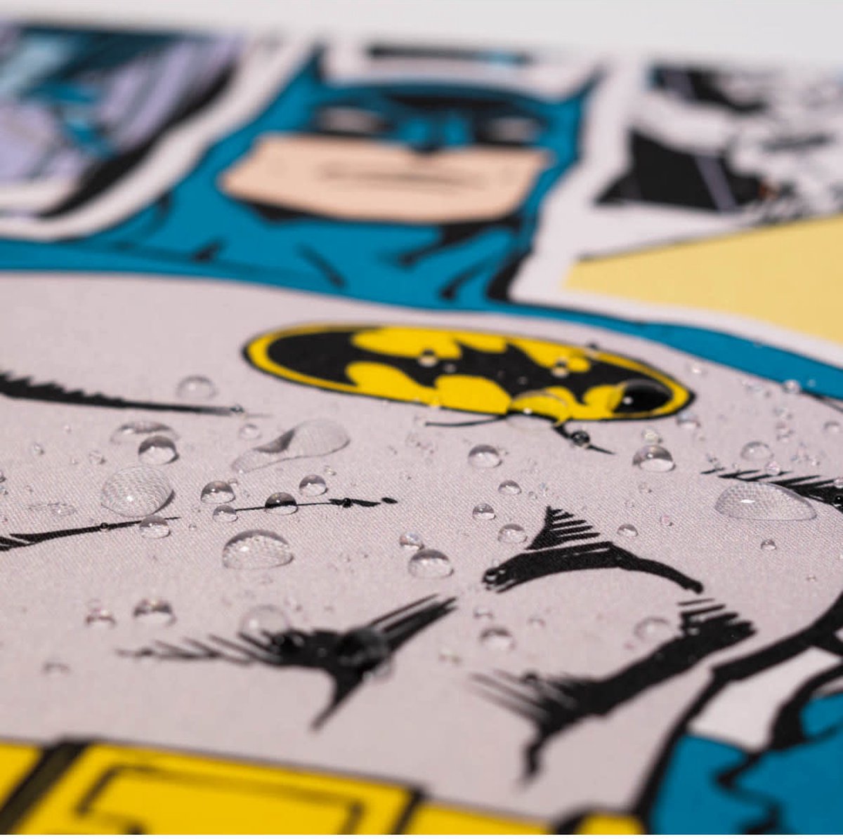 Dc Comics Muismat Batman 80 X 35 Cm Textiel Blauw/geel