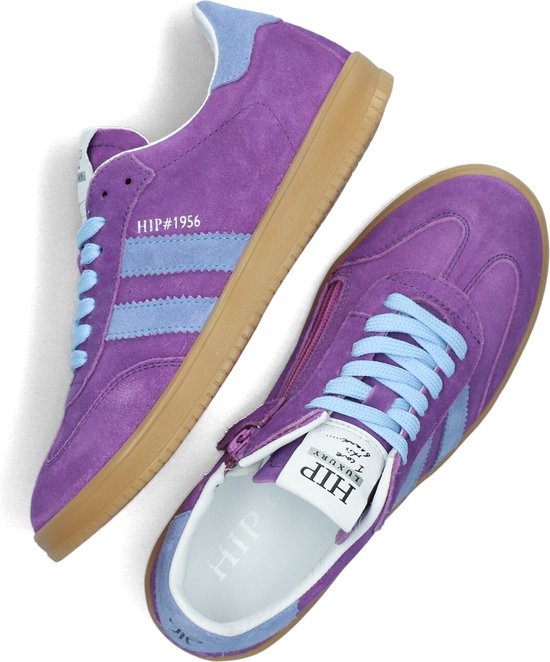 Hip H1511 Lage sneakers - Meisjes - Paars - Maat 40