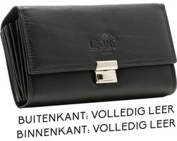 Horeca Portemonnee - Kelnerbeurs - Taxi - Leer - Horeca Portefeuille - Kelner Portefeuille - Taxi Portemonnee - Horeca Portemonnee Met Munthouder - Kelnersbeurs - Horeca Portemonnee Leder - Biljethouder - Kelner Beurs - Kelner Horeca Portemonee