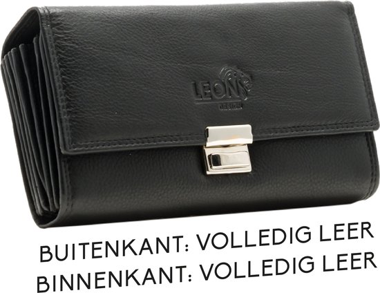 Horeca Portemonnee - Kelnerbeurs - Taxi - Leer - Horeca Portefeuille - Kelner Portefeuille - Taxi Portemonnee - Horeca Portemonnee Met Munthouder - Kelnersbeurs - Horeca Portemonnee Leder - Biljethouder - Kelner Beurs - Kelner Horeca Portemonee