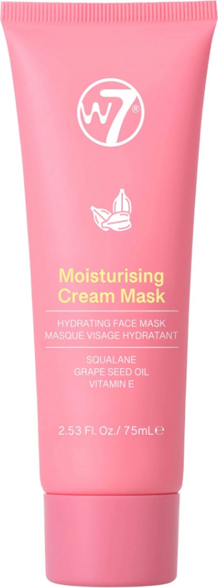 Goedkoopste W7 Moisturising Cream Mask - 75 ml